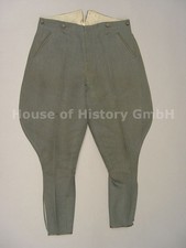 145409: SONDERVERBAND feldgraue Breecheshose (Reithose),  italienisches Tuch