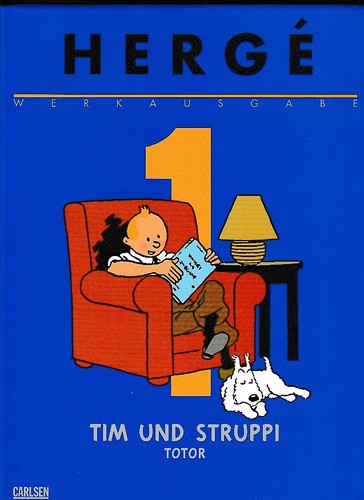 Herge werkausgabe hardcover - werkausgabe, 1