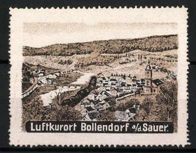 Reklamemarke bollendorf d - reklamemarke, a/d