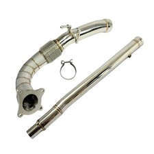 Edelstahl Downpipe 3" 76mm +