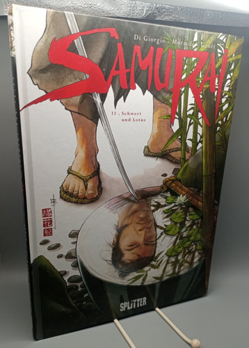 Samurai schwert und - schwert, lotus