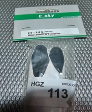 e Sky Rotorblätter 002463 (EK4-00049 ) Holz 275*32*4,5mm (White) neu in OVP