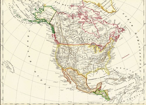 Landkarte amerika mexiko usa - landkarte,