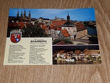#V253 Bayern Ansichtskarte Romantisches Bamberg 18.8.80 1980 Altes Rathaus