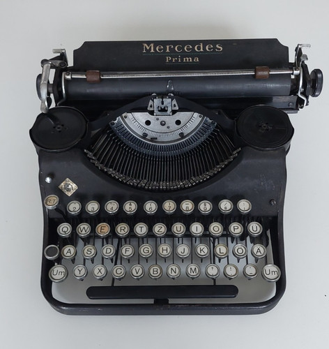 Mercedes prima schreibmaschine - mercedes,