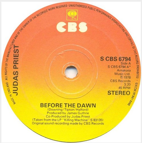 Judas priest before the - judas, dawn