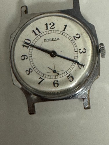 Pobeda handaufzug armbanduhr - handaufzug,