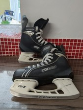 Nike Bauer Supreme One05 Eishockey Schlittschuhe Größe 7,5 UK sehr guter Zustand