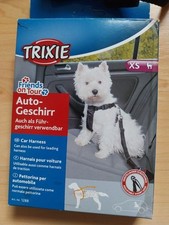 2x Autogeschirr XS,3 Futterbeutel neu, 2 Hundegeschirr, Flexileine