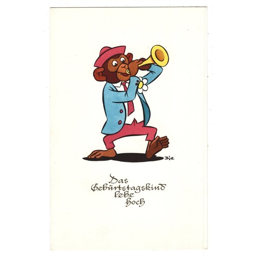 Künstler geburtstag ddr - künstler-ak, /
