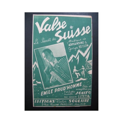 Prud homme emile valse - emile, schweiz