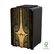 Nativo PRO-WOOD Pro Serie, Eiche, Cajon, Wood, Eva Sitzpolster, Bassverstärkung