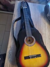 MAX SoloArt- Akustik Gitarre für Anfänger Einsteiger-Akustikgitarre inkl. Tasche