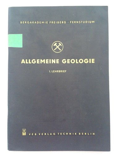 Allgemeine geologie - geologie, 1