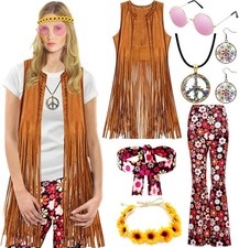 60er 70er Jahre Hippie Kostüm