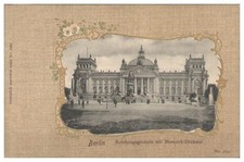 V8633/ Berlin Reichstagsgebäude Jugendstil AK ca.1900