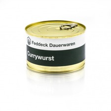 Fertiggericht Dose Currywurst