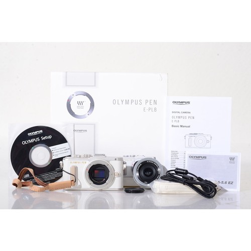 Olympus pl8 kamera weiß - kamera,