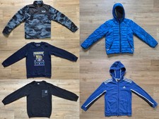 Bekleidungspaket Jungen 2 Jacken 3 Pullover Gr 146-152 adidas HH Marvel Quechua