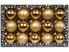 Weihnachtskugeln 15 Kugeln 6cm