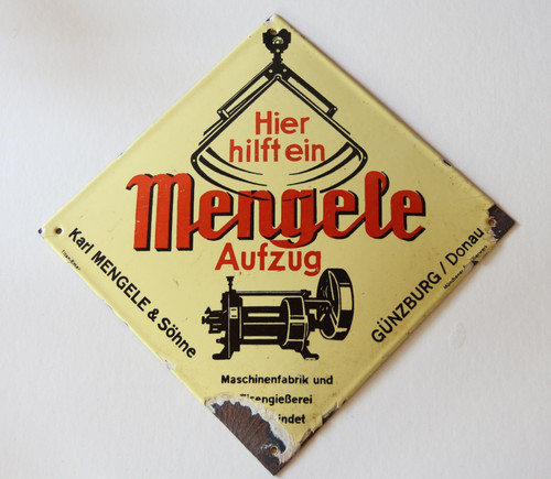Emailschild mengele aufzug - emailschild, /