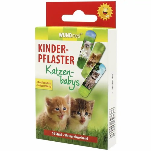 10x pflaster katzen - 10x,