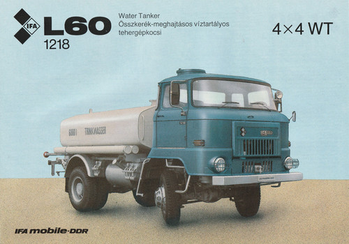 Ddr prospekt ifa lkw - prospekt, l