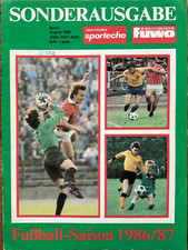 FUWO Sportecho Sonderausgabe Saison 1986/87 August 1986