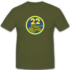 Panzerbatallion 22 Pz Bat 22 Schweizer Armee Abzeichen Wappen- T Shirt #3714