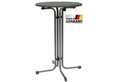 MFG Stehtisch 70 cm klappbar | Partytisch Bistro-Stehtisch Bartisch