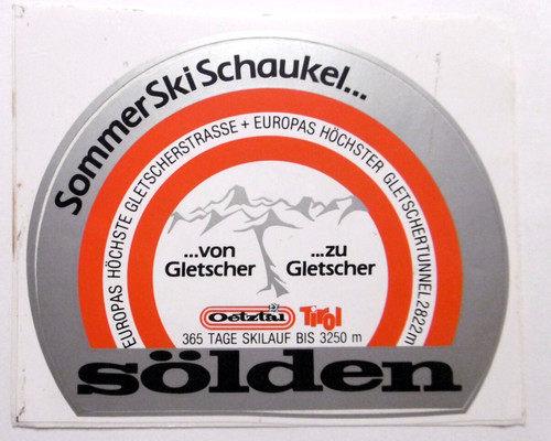 Souvenir aufkleber sölden - souvenir-aufkleber,