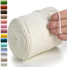 MeriWoolArt Makramee Garn 2mm