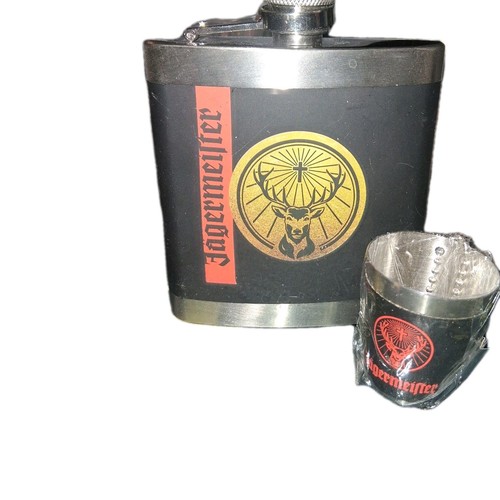 Flachmann 6oz jägermeister - flachmann,