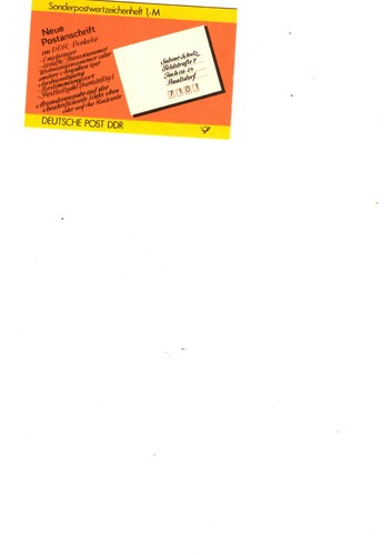 Heftchen ddr briefmarken - heftchen, 10