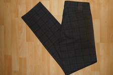 Neuwertige  ALBERTO  Stretch  Hose  W33/34 Stone  modern fit grau gemustert