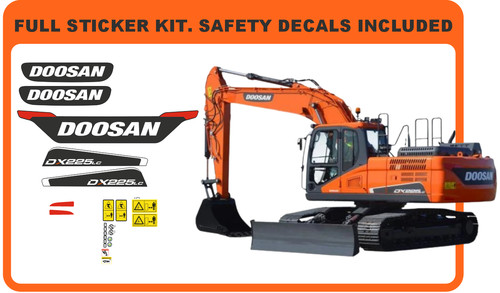 Doosan dx225lc bagger - dx225lc,