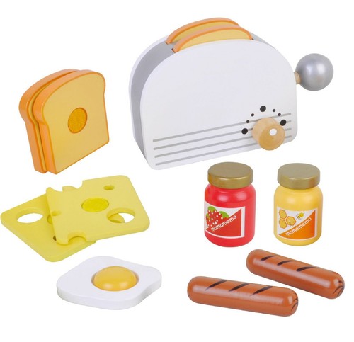 Toaster set für spielküche - toaster,