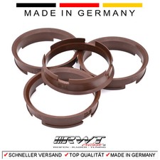 4 Zentrierringe 72,6 x 66,6 BROCK KESKIN OXIGIN Mercedes Benz, Audi, BMW (#28)