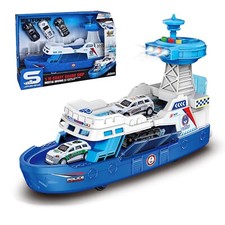 Auto Spielzeug Polizeischiff
