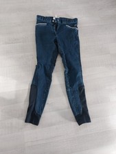 Jeansreithose Gr.36 von Equiva mit Hufeisenbesatz 1 A Zustand