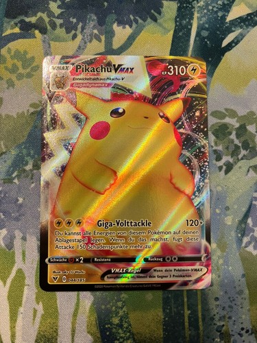 Pokémon tcg pikachu vmax - tcg,
