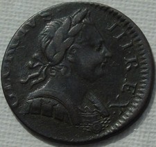 1775 König Georg III Kupfer