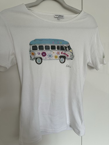 Balbina shirt weiß - t-shirt, bus
