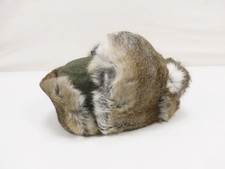 #38 Wehrmacht Wintermütze Fellmütze Kaninchenfell Hasenfell Feldmütze Gr.58