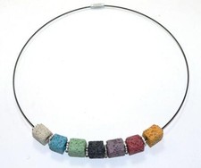 Halskette Halsreif schwarz