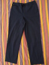 ESPRIT pants leslie Hose dunkelblau Größe Gr. 42 Länge 32 Damen Frauen Stoff