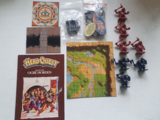 HERO QUEST GEGEN DIE OGRE HORDEN -  Erweiterung MB - Vollständig - HQ16