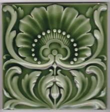 Jugendstil Fliese Utzschneider
