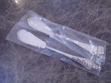 Robbe & Berking Modell HERMITAGE Butter- und Käsebesteck Silber 90er neu !