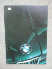 BMW 315 E21 Prospekt Deutsch